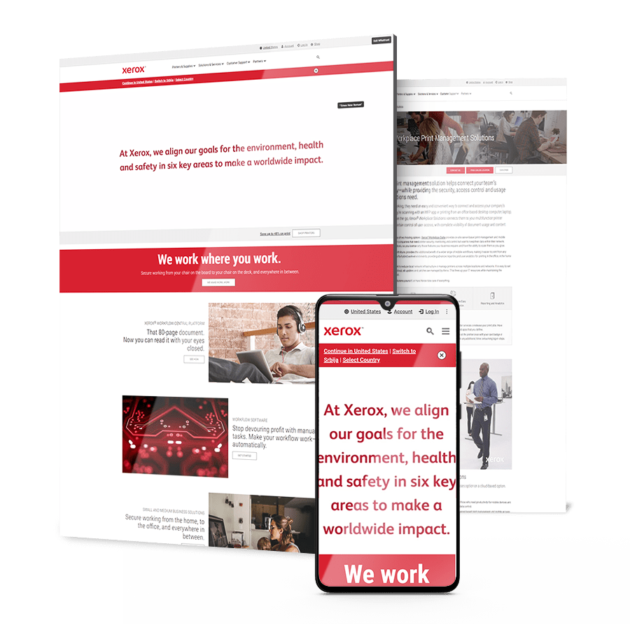 xerox-case-study-hero-triple Trio of Xerox design images