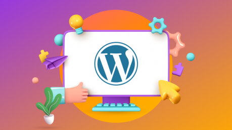 wordpress-maintenance-services a 3d vector image to illustrate wordpress and wordpress maintenance services