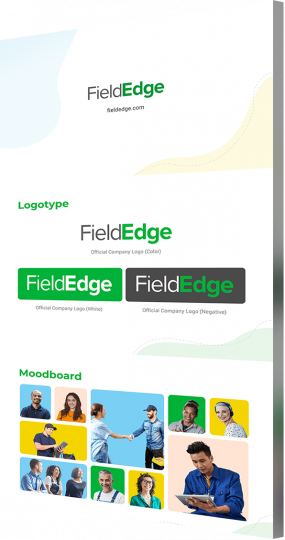 Branding-strategy-agency-portfolio-example-FieldEdge FieldEdge brand book as a branding strategy agency portfolio example