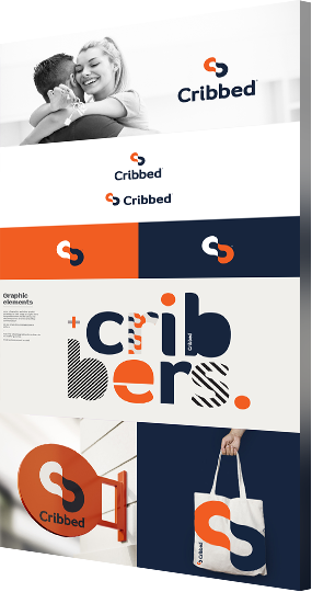 Real-estate-branding-agency-portfolio-example-Cribbed Brand book design for Cribbed