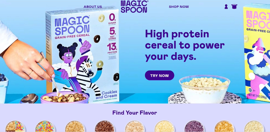 small_business_websites_magic_spoon