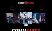 custom-website-design-company-g2-full-2 An image of people and the prominent word community