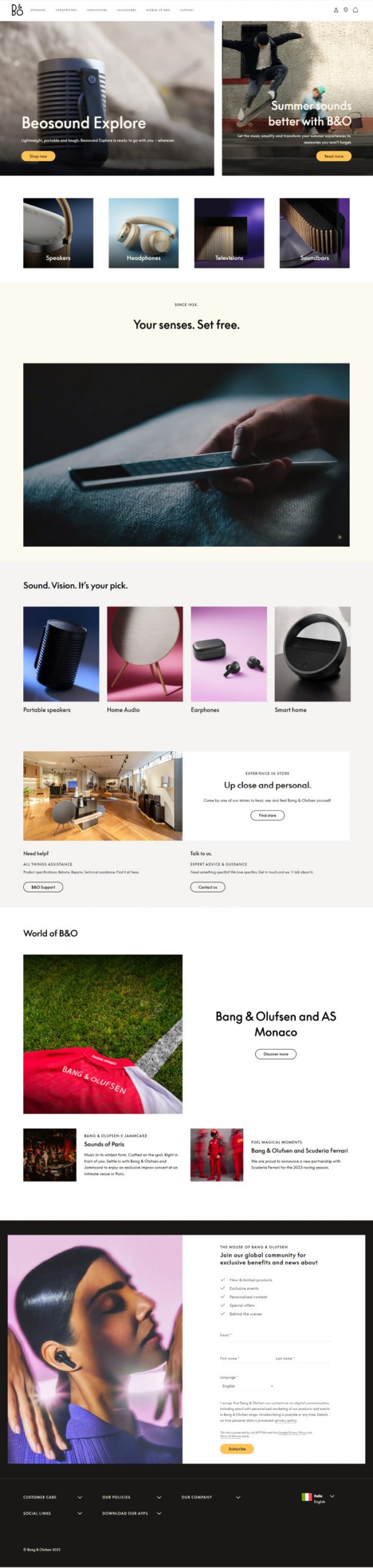 custom-website-design-company-bang-and-olufsen-full-1 bang and olufsen website screenshot