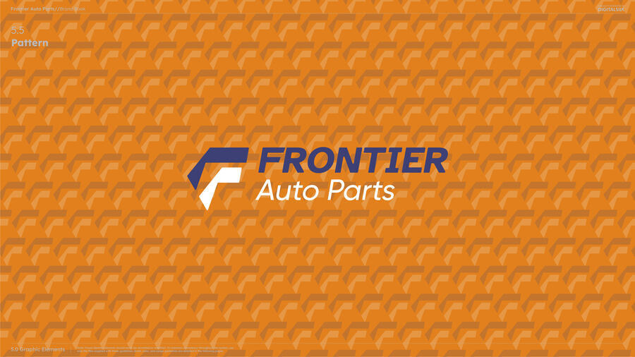 A gradient design from Frontiers' brand book