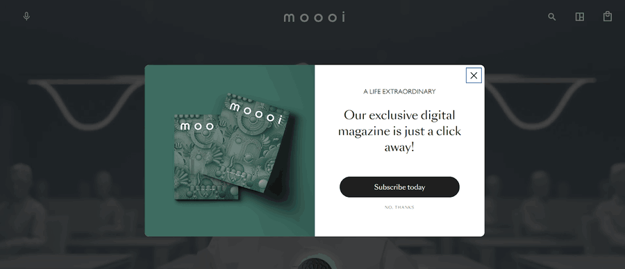 Moooi website screenshot