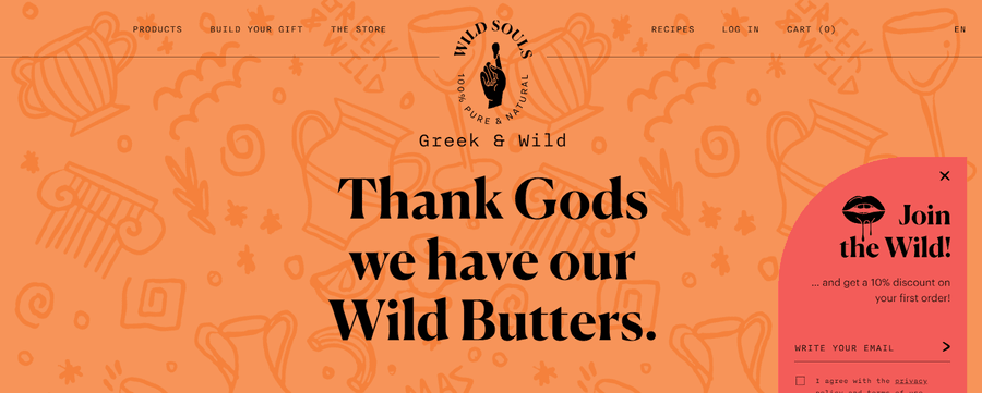 Wild Souls website screenshot