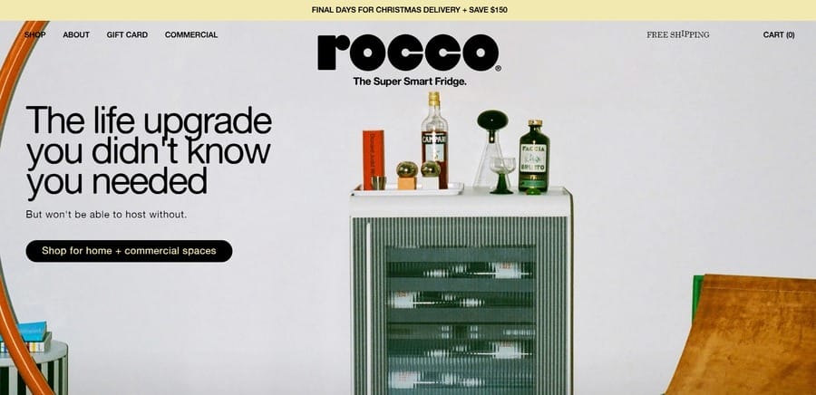 Rocco website screenshot