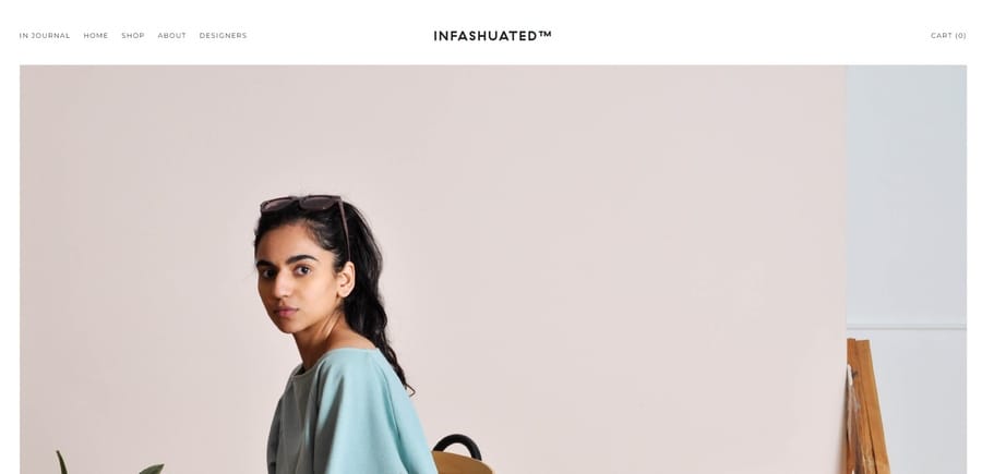 Infashuated website screenshot
